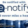 E-Notify for Court Case Notifications